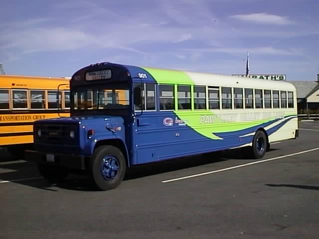Pawtuxet Valley Bus Lines GMC School bus
